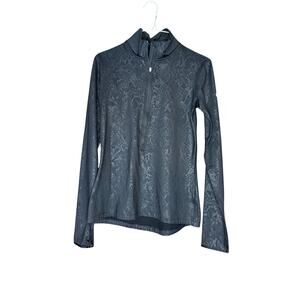 Nike pro snake skin quarter zip jacket nwot